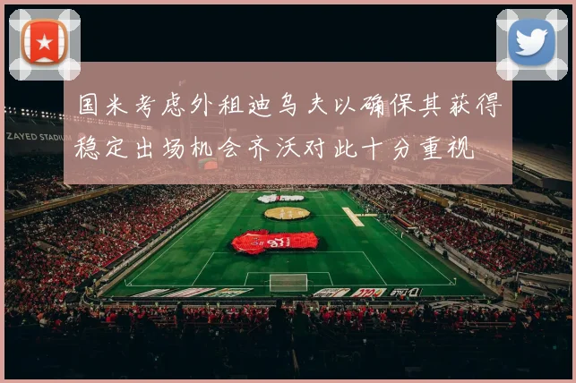 国米考虑外租迪乌夫以确保其获得稳定出场机会齐沃对此十分重视